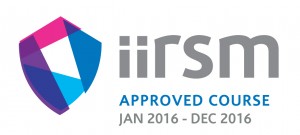 Emergency First Aid at Work- online Annual Refresher (approved by IIRSM). IIRSM logo.